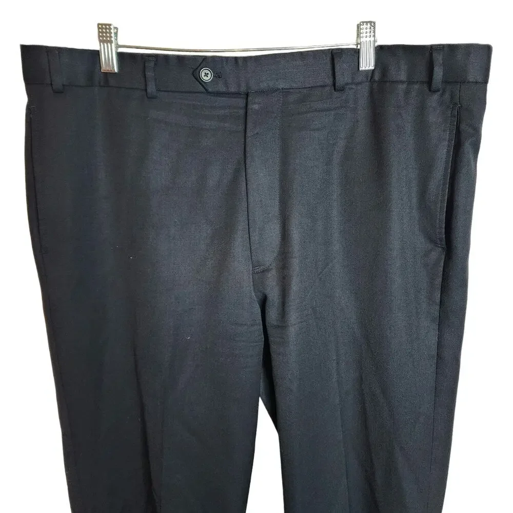Brooks Brothers Madison Fit Black Dress Slacks, 40x34